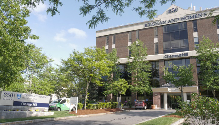 Mass General Brigham Healthcare Center (Chestnut Hill), 850 Boylston Street Chestnut Hill, MA 02467
