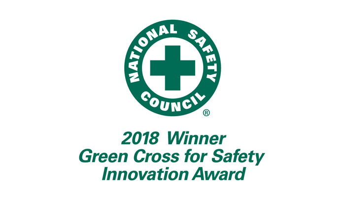 Green Cross for Safety Innovation Award Winner